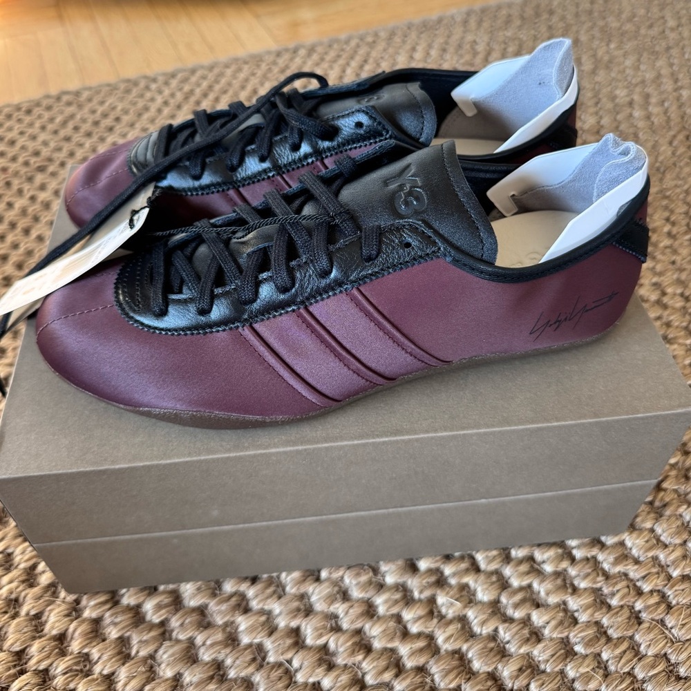 BNIB Y-3 “Tokyo” Satin Sneakers, M8/W9